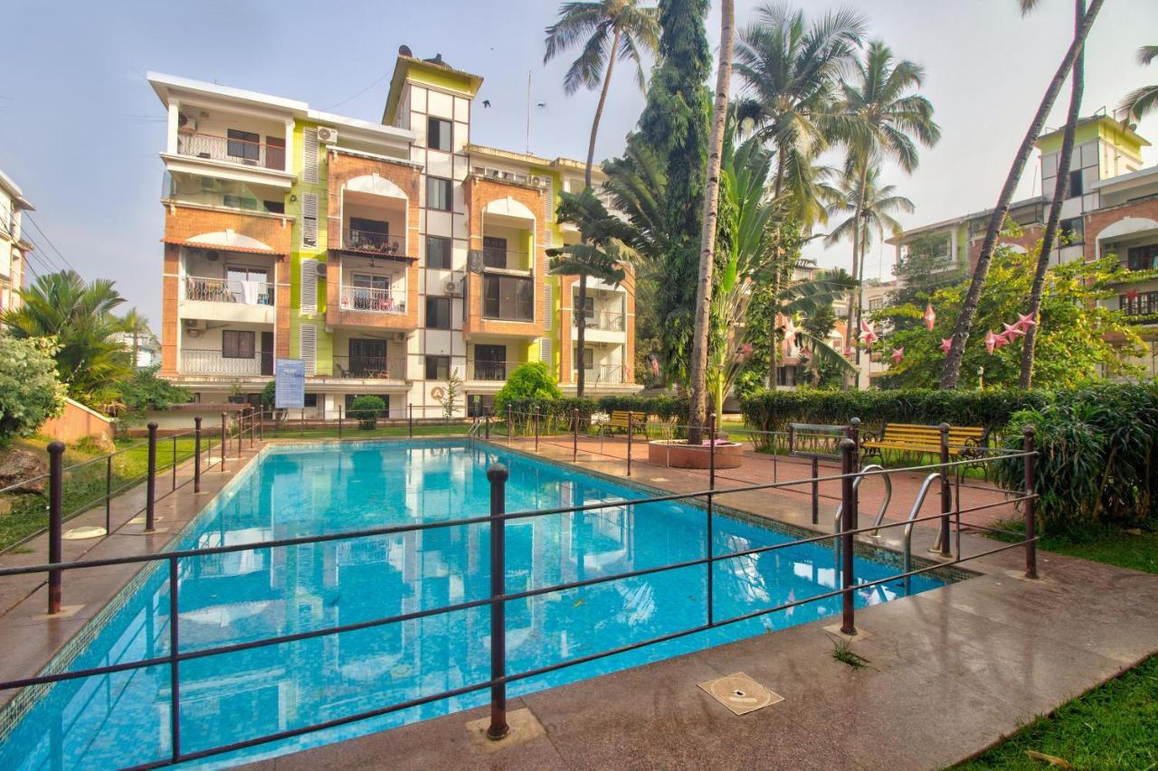 Amazing Pool View Candolim Goa 2Bhk Apartment Luaran gambar