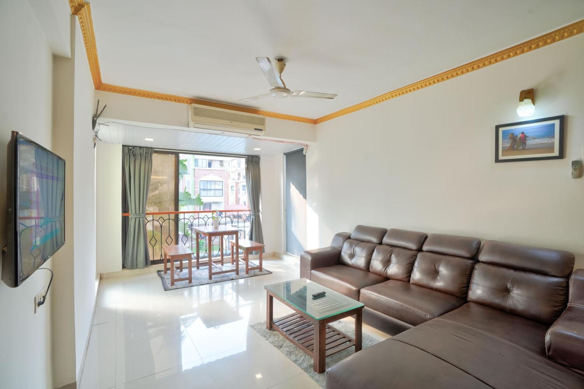 Amazing Pool View Candolim Goa 2Bhk Apartment Luaran gambar